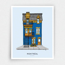 Load image into Gallery viewer, Drolet Street Facade Print - Montréal
