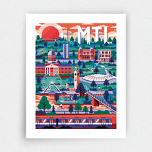 Load image into Gallery viewer, Horizon Montréal Art Print