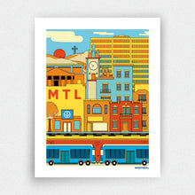 Load image into Gallery viewer, Midi Montréal Art Print
