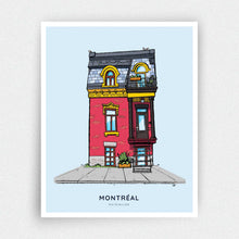 Load image into Gallery viewer, De Bullion Street Facade Print - Montréal