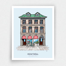 Load image into Gallery viewer, Place Jacques-Cartier Facade Print - Montréal