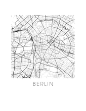 Load image into Gallery viewer, Berlin Map Print