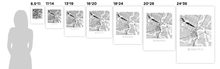 Load image into Gallery viewer, Winnipeg Map Black and White Print - manitoba Black and White Map Print