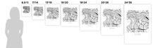 Load image into Gallery viewer, Rome Map Print