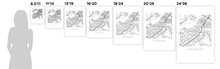 Load image into Gallery viewer, Riverside Map Print