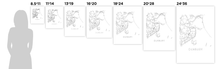 Load image into Gallery viewer, Duxbury Map Black and White Print - massachusetts Black and White Map Print
