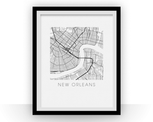 Load image into Gallery viewer, New Orleans Map Print