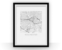 Charger l'image dans la galerie, Rochester Map Print