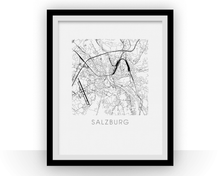 Charger l'image dans la galerie, Salzburg Map Print