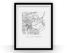 Load image into Gallery viewer, Ho Chi Minh Map Print