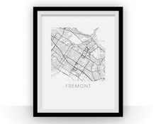 Charger l'image dans la galerie, Fremont Map Print