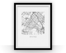 Load image into Gallery viewer, Irvine Map Print