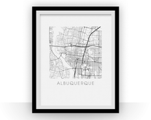 Charger l'image dans la galerie, Albuquerque Map Print