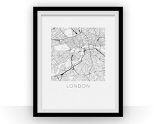 Load image into Gallery viewer, London Map Print