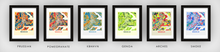 Load image into Gallery viewer, Brasilia Map Print - Full Color Map Poster