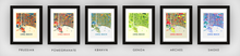 Load image into Gallery viewer, Long Beach Map Print - Full Color Map Poster