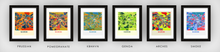 Load image into Gallery viewer, Nairobi Map Print - Full Color Map Poster