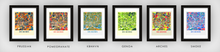 Load image into Gallery viewer, Des Moines Map Print - Full Color Map Poster