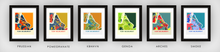 Load image into Gallery viewer, Fort McMurray Alberta Map Print - Full Color Map Poster