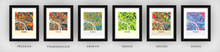 Load image into Gallery viewer, Rouen Map Print - Full Color Map Poster