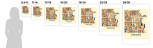Load image into Gallery viewer, Chicago Map Print - Full Color Map Poster