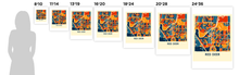 Load image into Gallery viewer, Red Deer Alberta Map Print - Full Color Map Poster