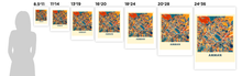 Load image into Gallery viewer, Amman Map Print - Full Color Map Poster