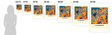 Load image into Gallery viewer, Islamabad Map Print - Full Color Map Poster