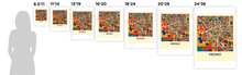 Load image into Gallery viewer, Fresno Map Print - Full Color Map Poster
