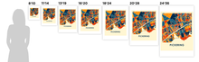 Load image into Gallery viewer, Pickering Ontario Map Print - Full Color Map Poster