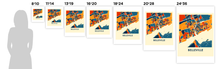 Load image into Gallery viewer, Belleville Ontario Map Print - Full Color Map Poster