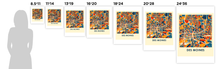 Load image into Gallery viewer, Des Moines Map Print - Full Color Map Poster