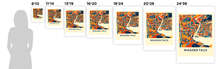 Load image into Gallery viewer, Niagara Falls Map Print - Full Color Map Poster