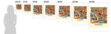 Load image into Gallery viewer, Baghdad Map Print - Full Color Map Poster
