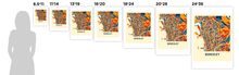 Load image into Gallery viewer, Berkeley Map Print - Full Color Map Poster