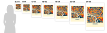 Load image into Gallery viewer, Rouen Map Print - Full Color Map Poster