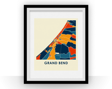 Load image into Gallery viewer, Grand Bend ON Map Print - Full Color Map Poster