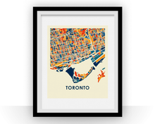 Load image into Gallery viewer, Toronto Map Print - Full Color Map Poster