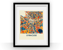 Load image into Gallery viewer, Syracuse Map Print - Full Color Map Poster