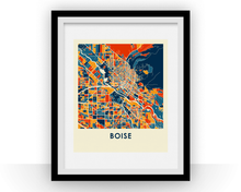 Load image into Gallery viewer, Boise Map Print - Full Color Map Poster