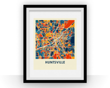 Load image into Gallery viewer, Huntsville Map Print - Full Color Map Poster