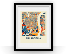 Load image into Gallery viewer, Philadelphia Map Print - Full Color Map Poster