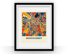 Load image into Gallery viewer, Montgomery Map Print - Full Color Map Poster
