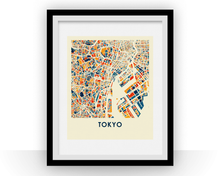 Load image into Gallery viewer, Tokyo Map Print - Full Color Map Poster