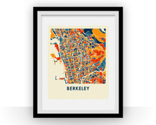 Load image into Gallery viewer, Berkeley Map Print - Full Color Map Poster