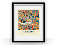 Charger l'image dans la galerie, Richmond Map Print - Full Color Map Poster