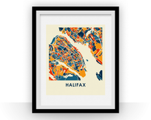Load image into Gallery viewer, Halifax Map Print - Full Color Map Poster
