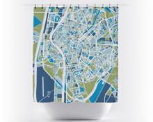 Charger l'image dans la galerie, Rideau de douche cartographique de Seville