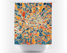 Charger l'image dans la galerie, Manchester Map Shower Curtain - uk Shower Curtain - Chroma Series