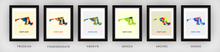 Charger l'image dans la galerie, Affiche cartographique de Maryland - Style Chroma